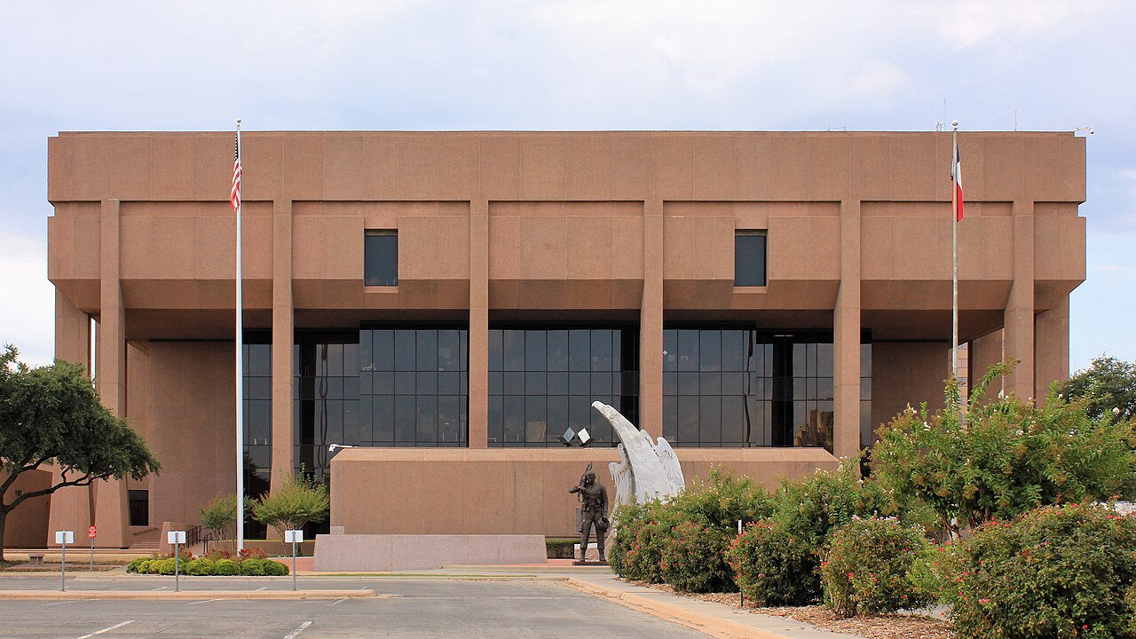 Taylor County Courthouse at 300 Oak Street, Abilene